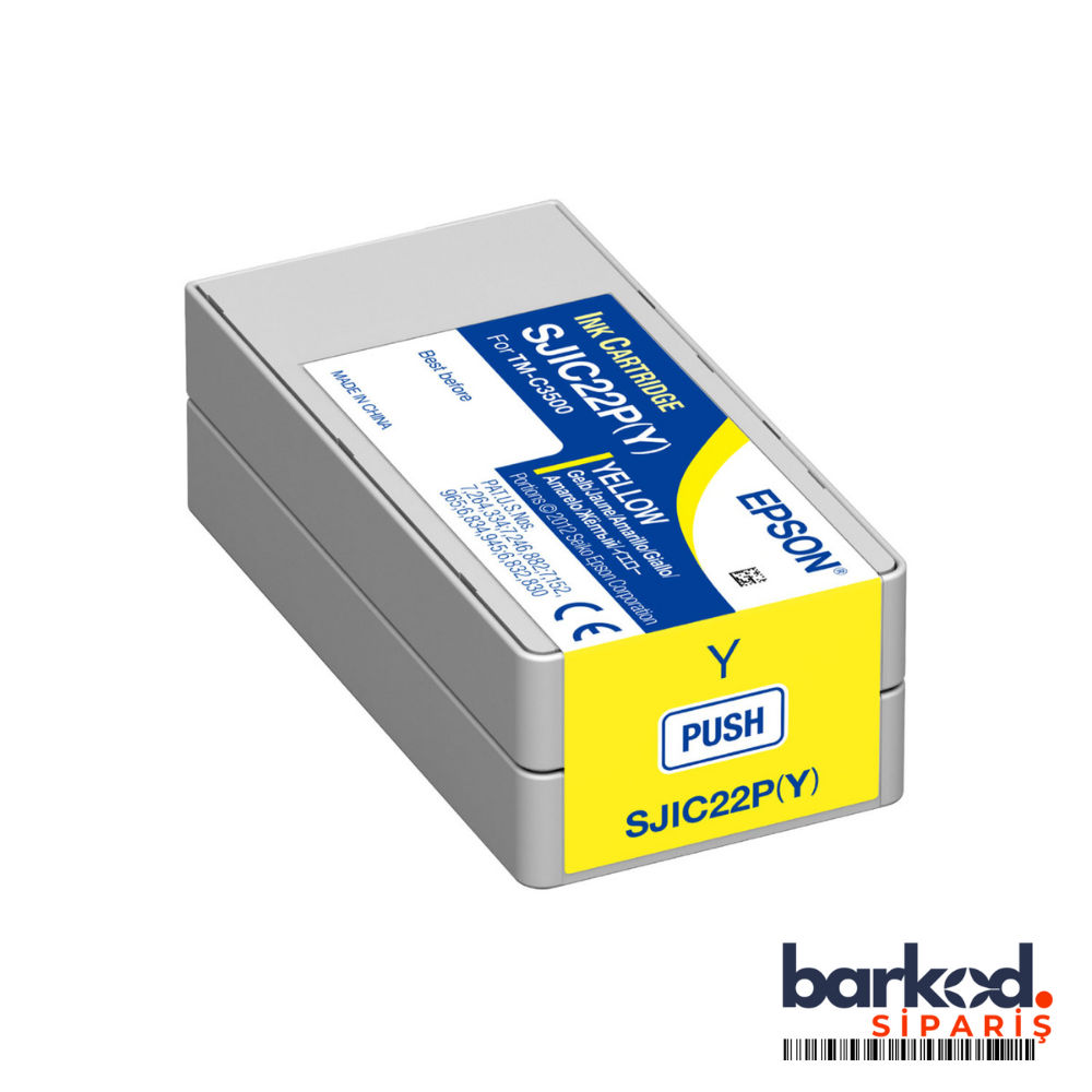 Epson Tm-C3500 Kartuş SJIC22P(Y)