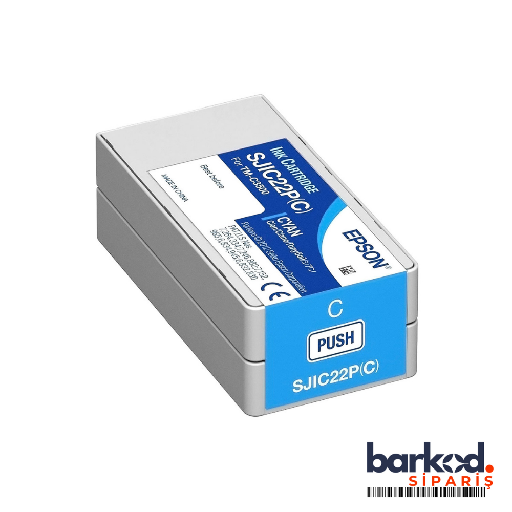 Epson Tm-C3500 Kartuş SJIC22P(C)