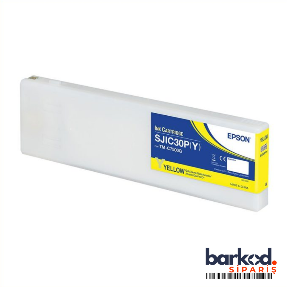 Epson C7500G Kartuş SJIC30P(Y)