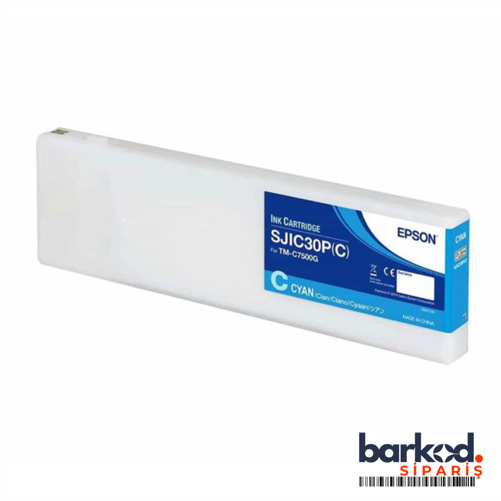 Epson C7500G Kartuş SJIC30P(C)